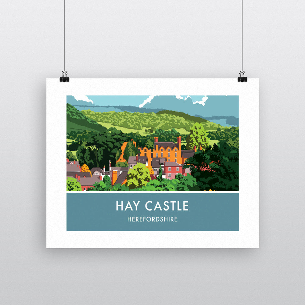 Hay Castle, Herefordshire 90x120cm Fine Art Print
