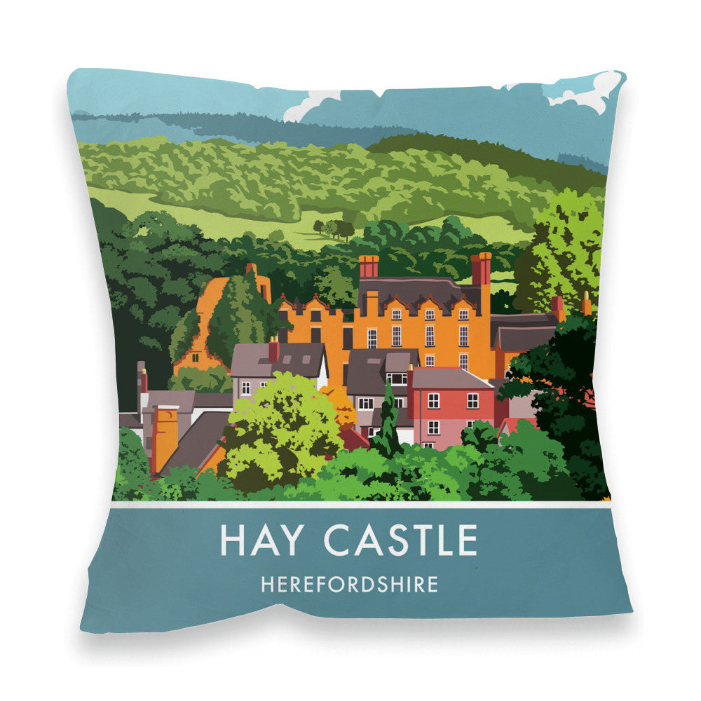 Hay Castle, Herefordshire Fibre Filled Cushion