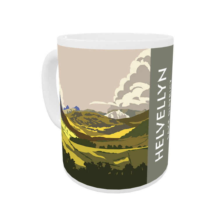Helvellyn, Lake District, Cumbria Coloured Insert Mug