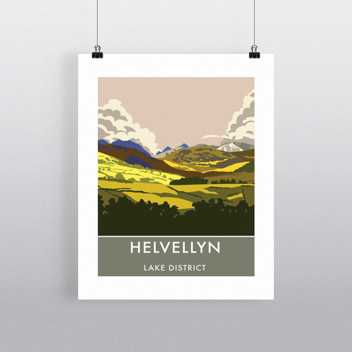 Helvellyn, Lake District, Cumbria 90x120cm Fine Art Print