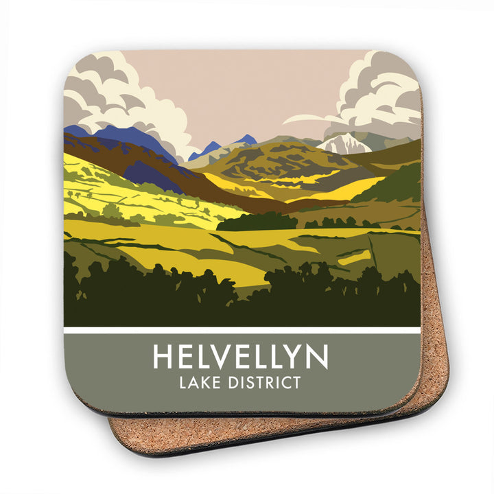 Helvellyn, Lake District, Cumbria MDF Coaster