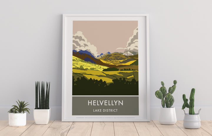 Helvellyn, Lake District, Cumbria - Art Print