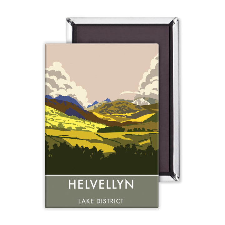 Helvellyn, Lake District, Cumbria Magnet