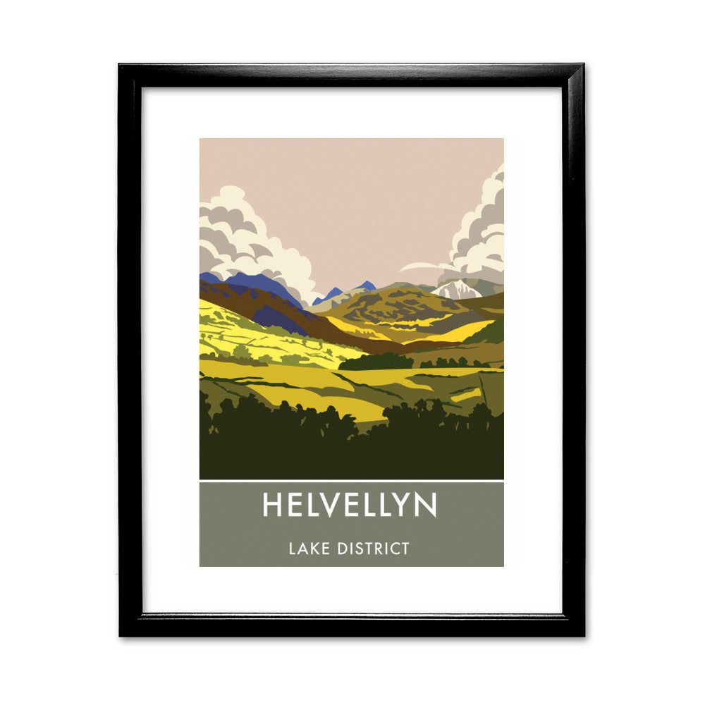 Helvellyn, Lake District, Cumbria - Art Print