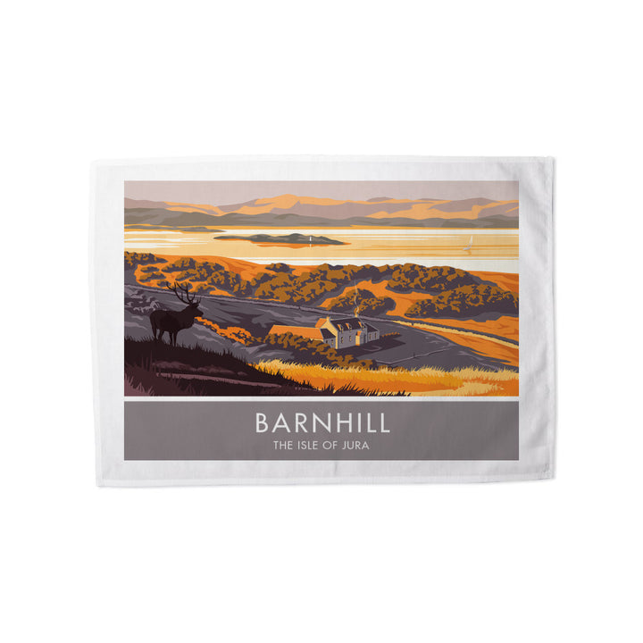 Barnhill, The Isle of Jura, Scotland Tea Towel