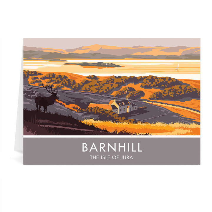 Barnhill, The Isle of Jura, Scotland Greeting Card 7x5