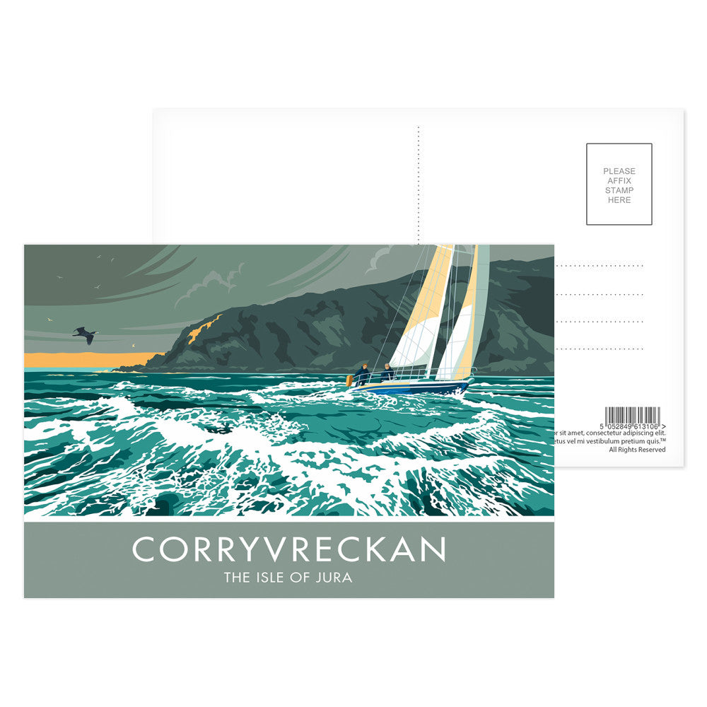 Corryvreckan, The Isle of Jura, Scotland Postcard Pack