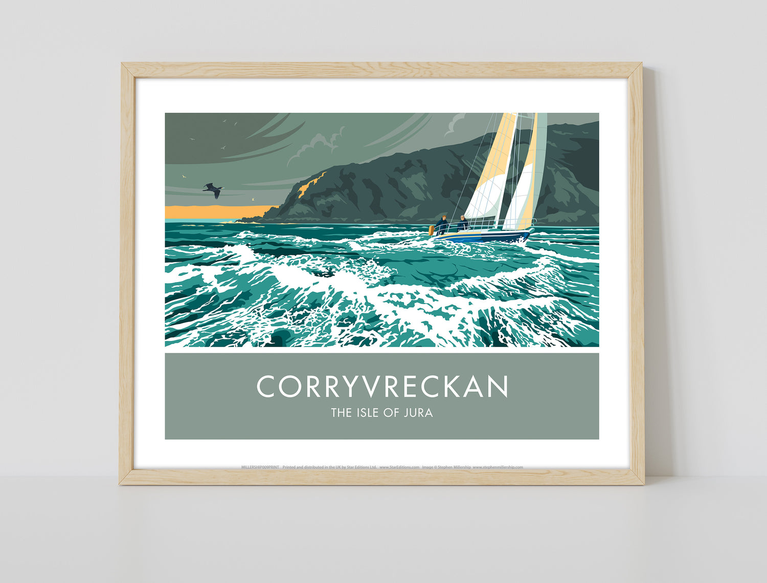 Corryvreckan, The Isle of Jura, Scotland - Art Print