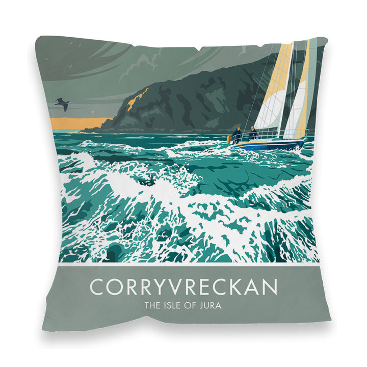 Corryvreckan, The Isle of Jura, Scotland Fibre Filled Cushion
