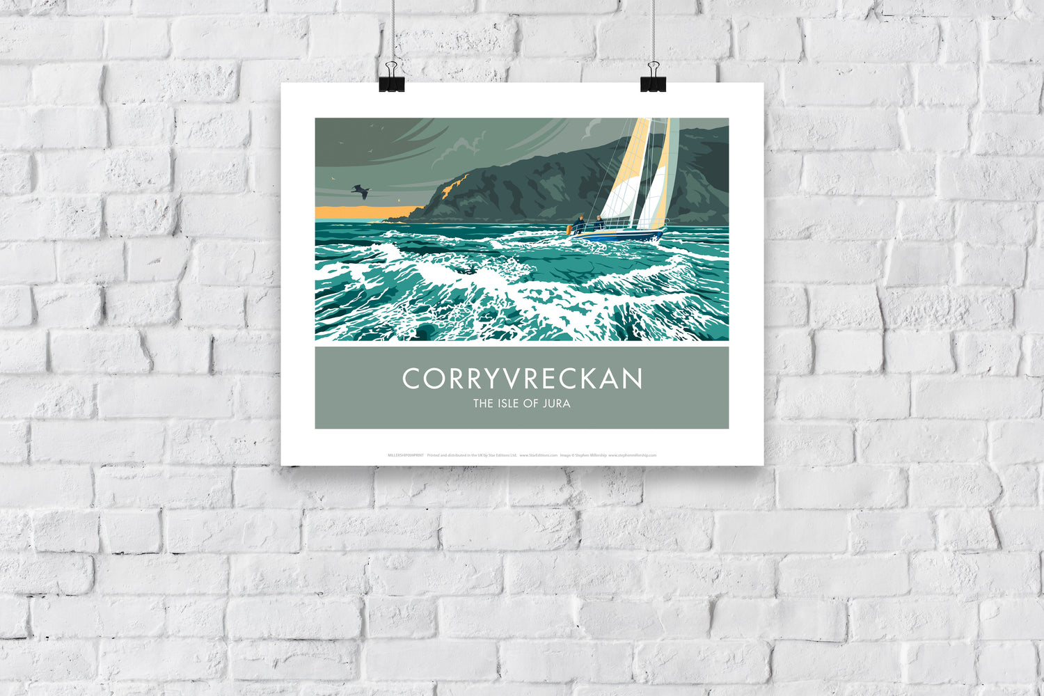 Corryvreckan, The Isle of Jura, Scotland - Art Print