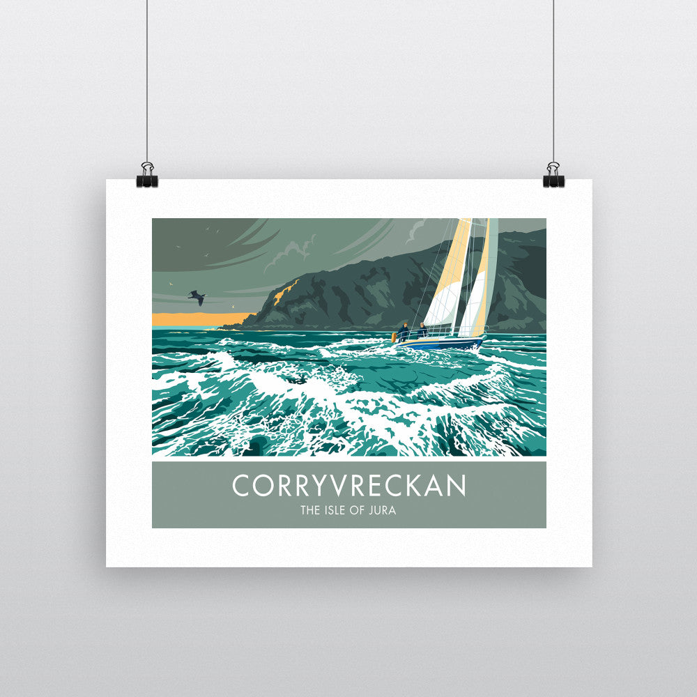 Corryvreckan, The Isle of Jura, Scotland 90x120cm Fine Art Print