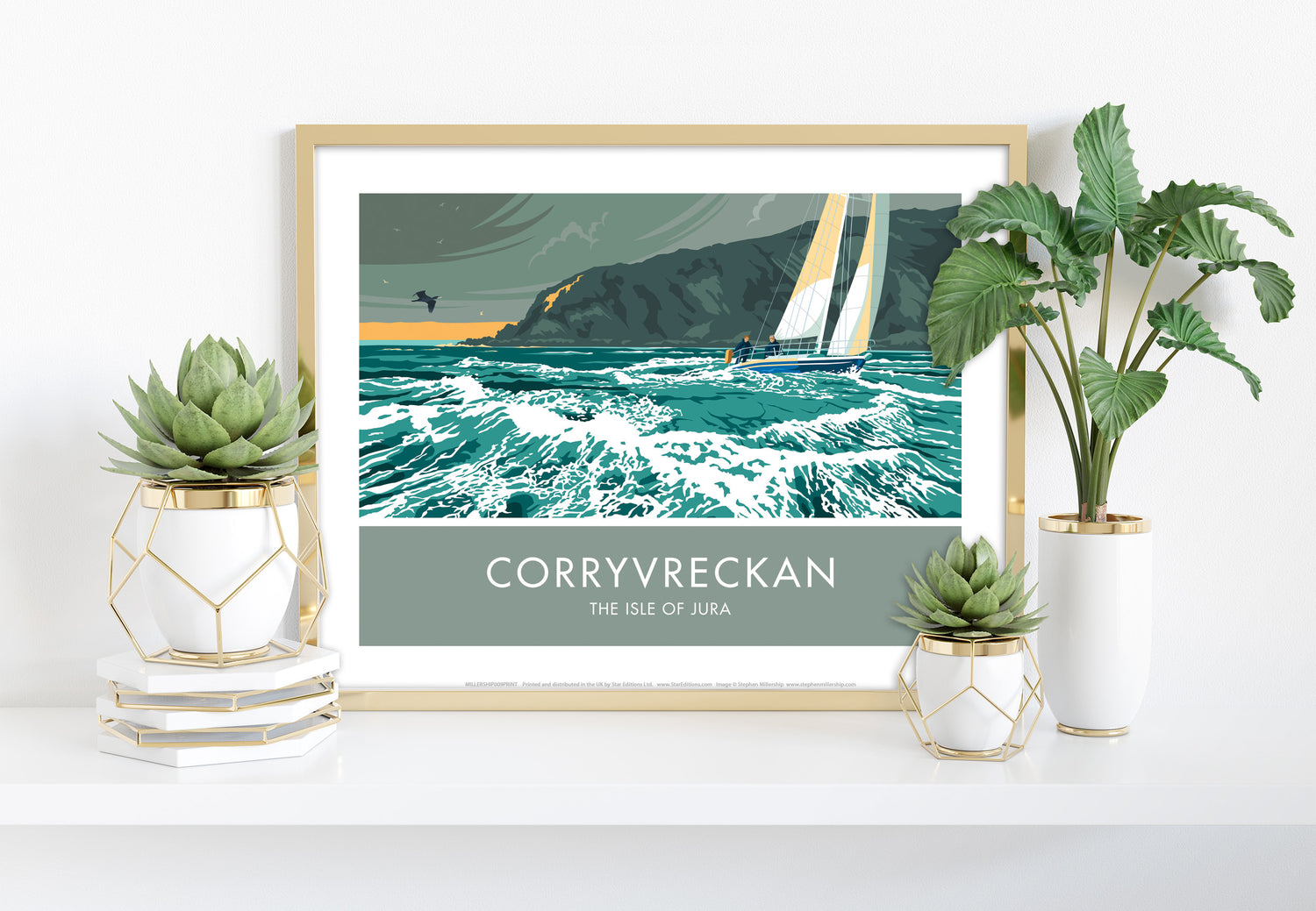 Corryvreckan, The Isle of Jura, Scotland - Art Print