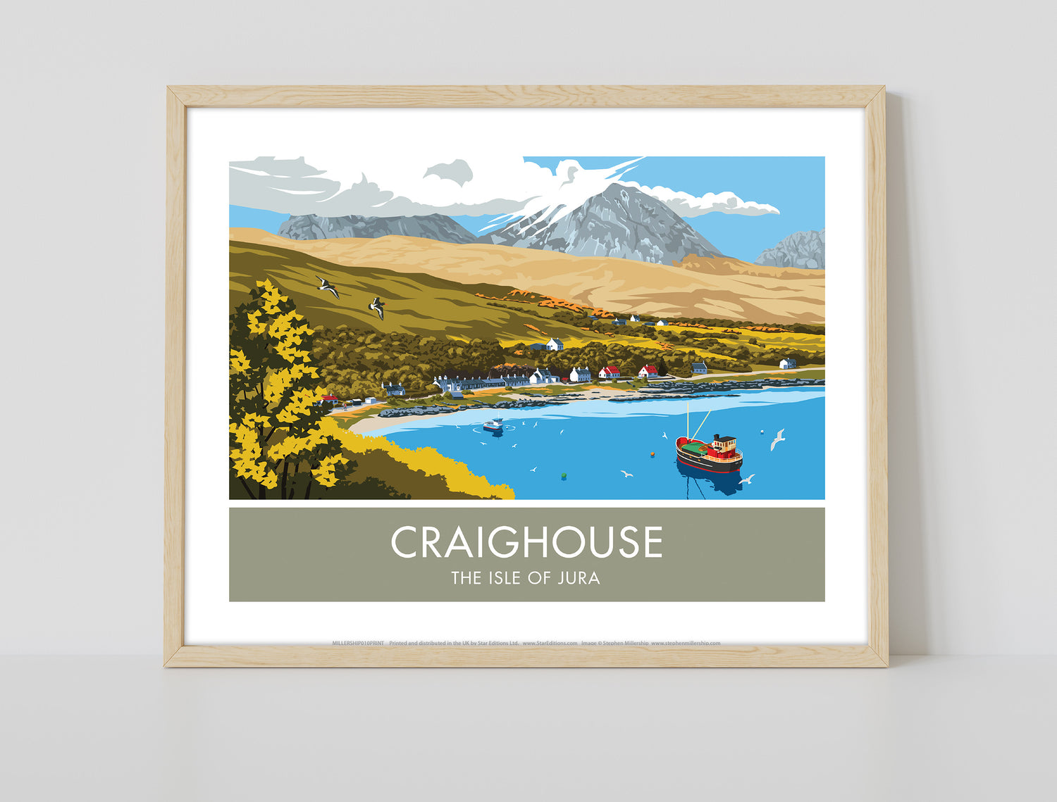 Craighouse, The Isle of Jura, Scotland - Art Print