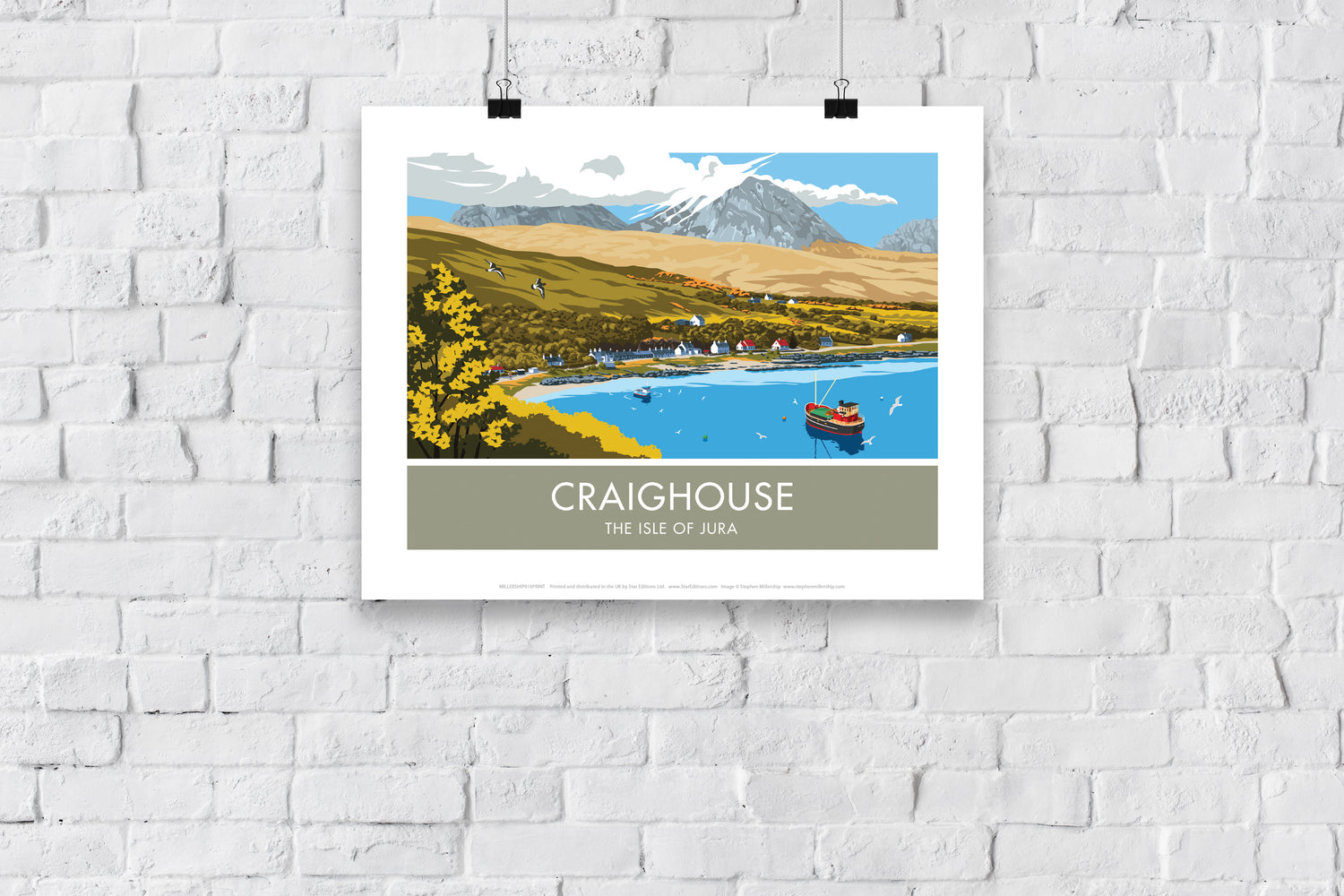 Craighouse, The Isle of Jura, Scotland - Art Print