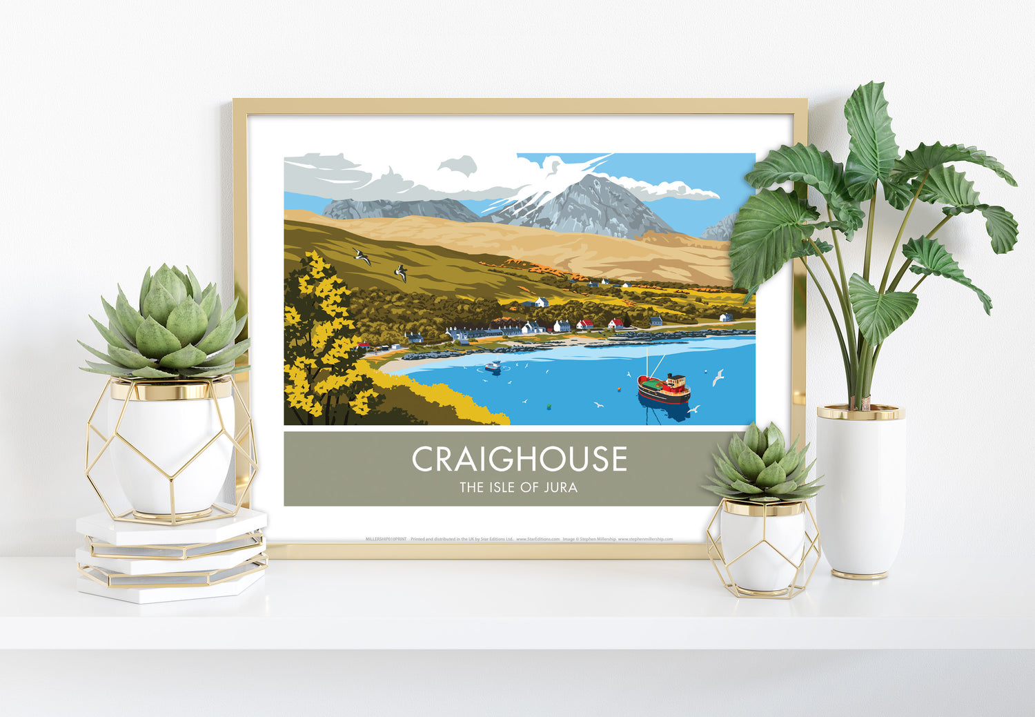 Craighouse, The Isle of Jura, Scotland - Art Print