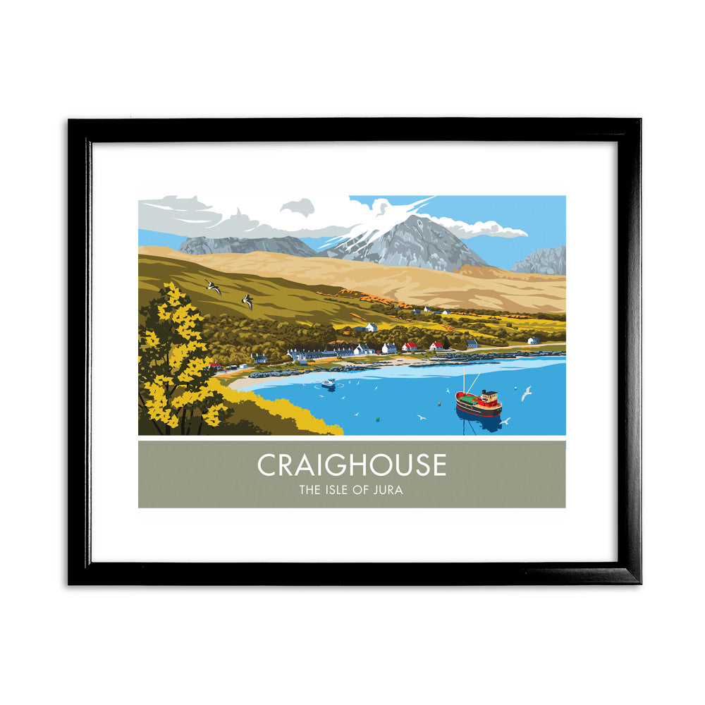 Craighouse, The Isle of Jura, Scotland - Art Print