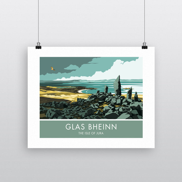 Glas Bheinn, The Isle of Jura, Scotland 90x120cm Fine Art Print