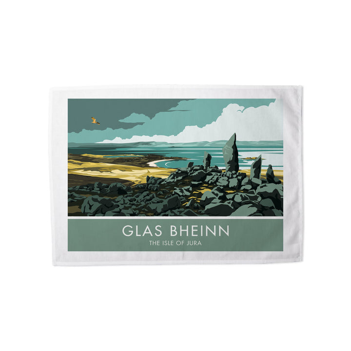 Glas Bheinn, The Isle of Jura, Scotland Tea Towel