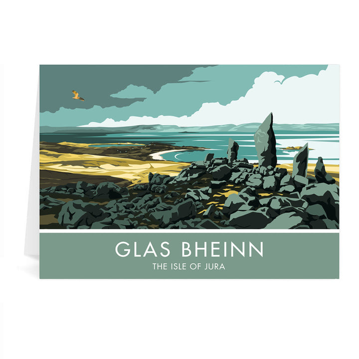 Glas Bheinn, The Isle of Jura, Scotland Greeting Card 7x5