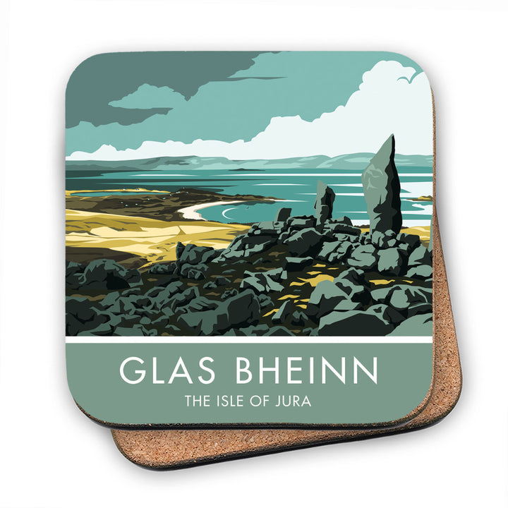 Glas Bheinn, The Isle of Jura, Scotland MDF Coaster