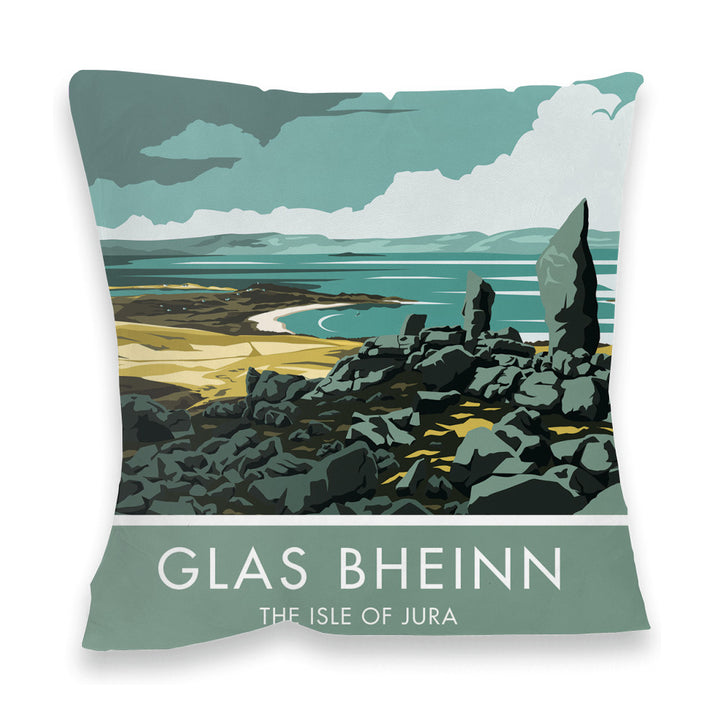 Glas Bheinn, The Isle of Jura, Scotland Fibre Filled Cushion