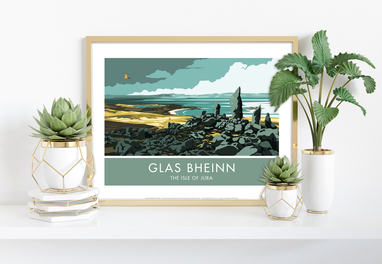 Glas Bheinn, The Isle of Jura, Scotland - Art Print