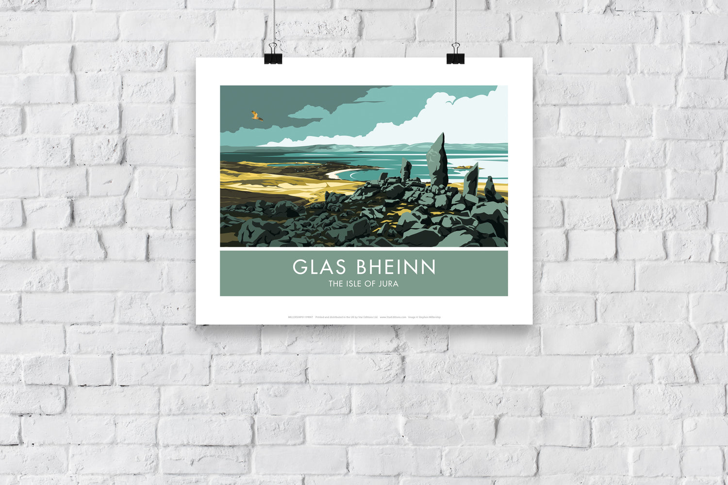 Glas Bheinn, The Isle of Jura, Scotland - Art Print