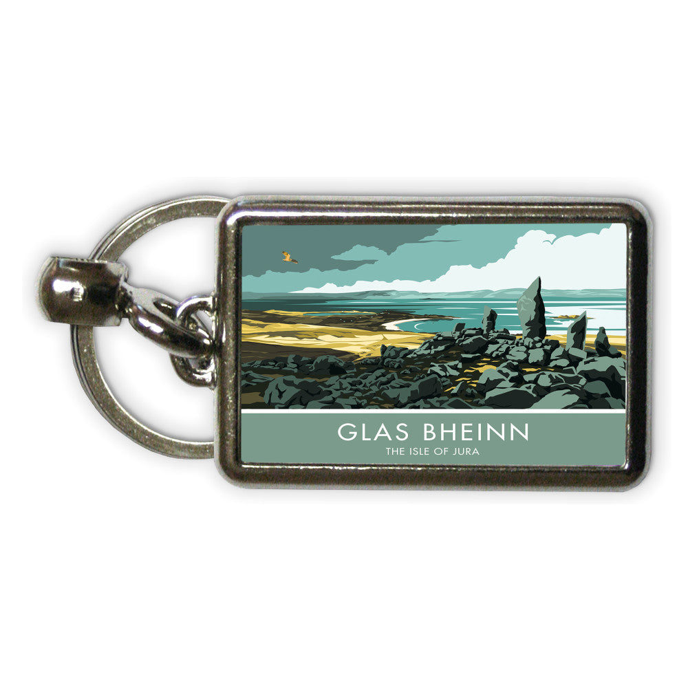 Glas Bheinn, The Isle of Jura, Scotland Metal Keyring