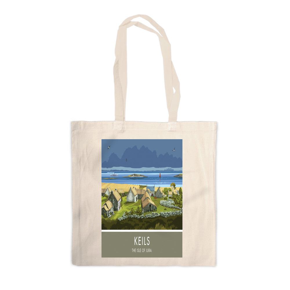 Keils, The Isle of Jura, Scotland Canvas Tote Bag