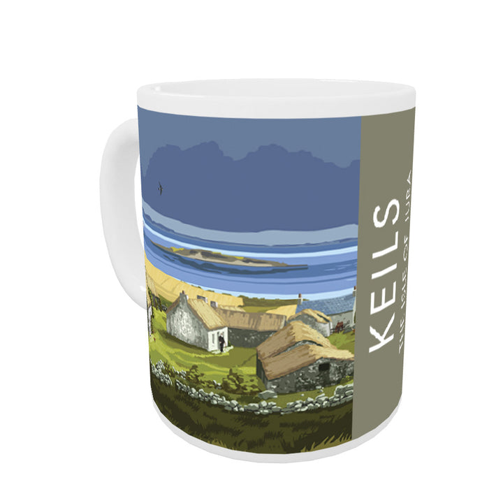 Keils, The Isle of Jura, Scotland Coloured Insert Mug