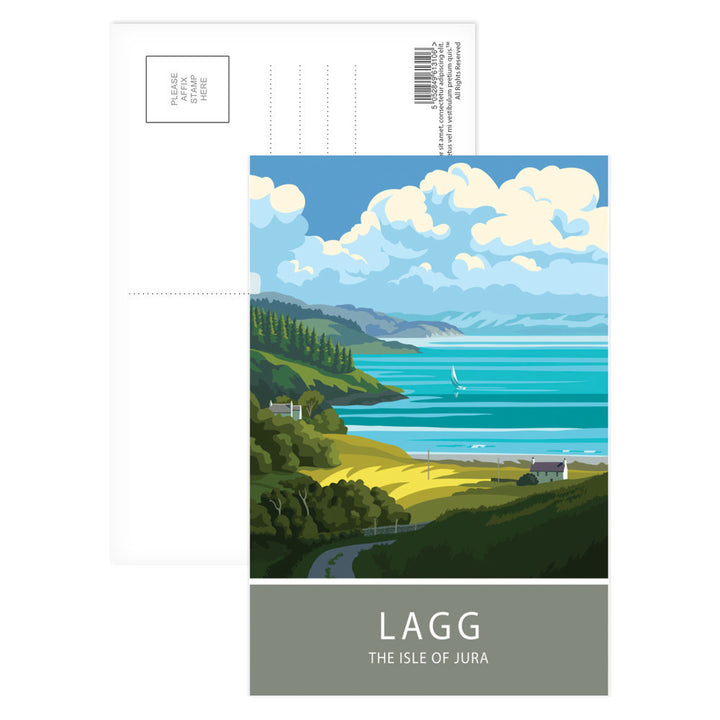 Lagg, The Isle of Jura, Scotland Postcard Pack