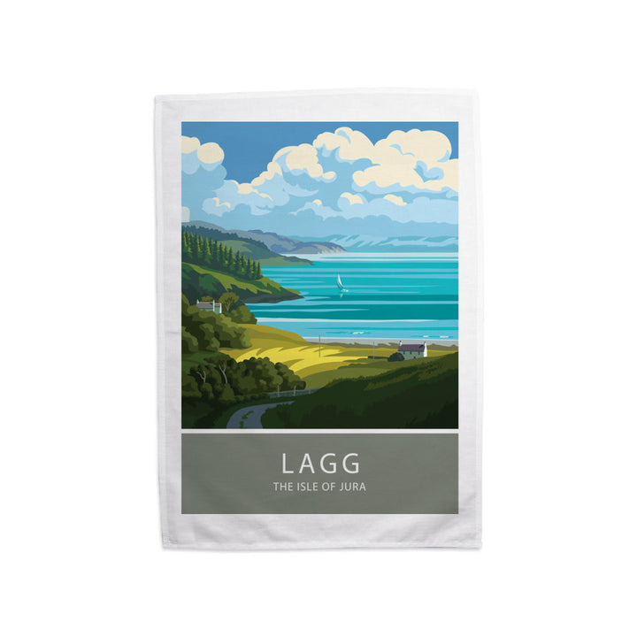 Lagg, The Isle of Jura, Scotland Tea Towel