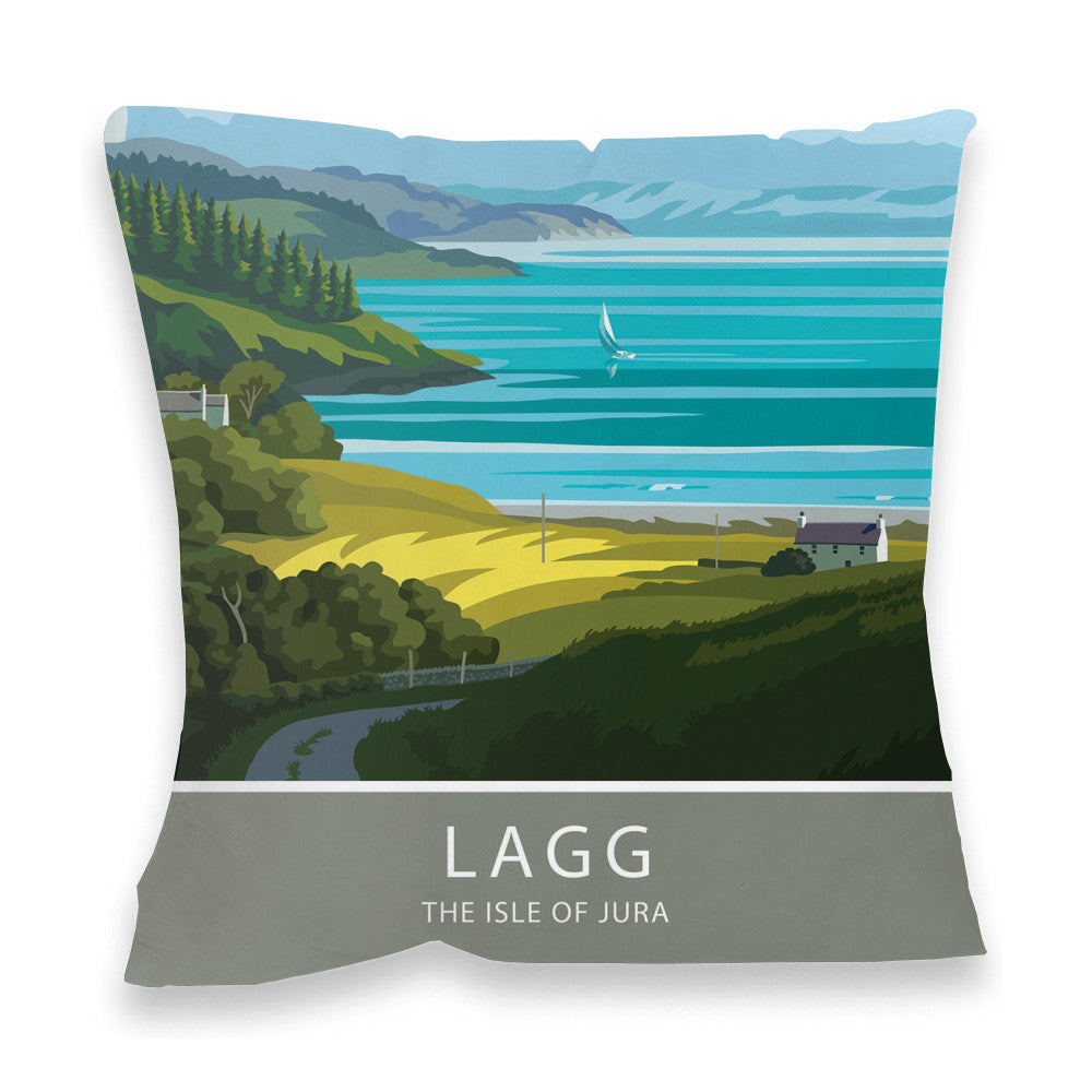 Lagg, The Isle of Jura, Scotland Fibre Filled Cushion