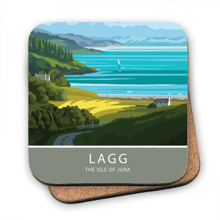 Lagg, The Isle of Jura, Scotland MDF Coaster