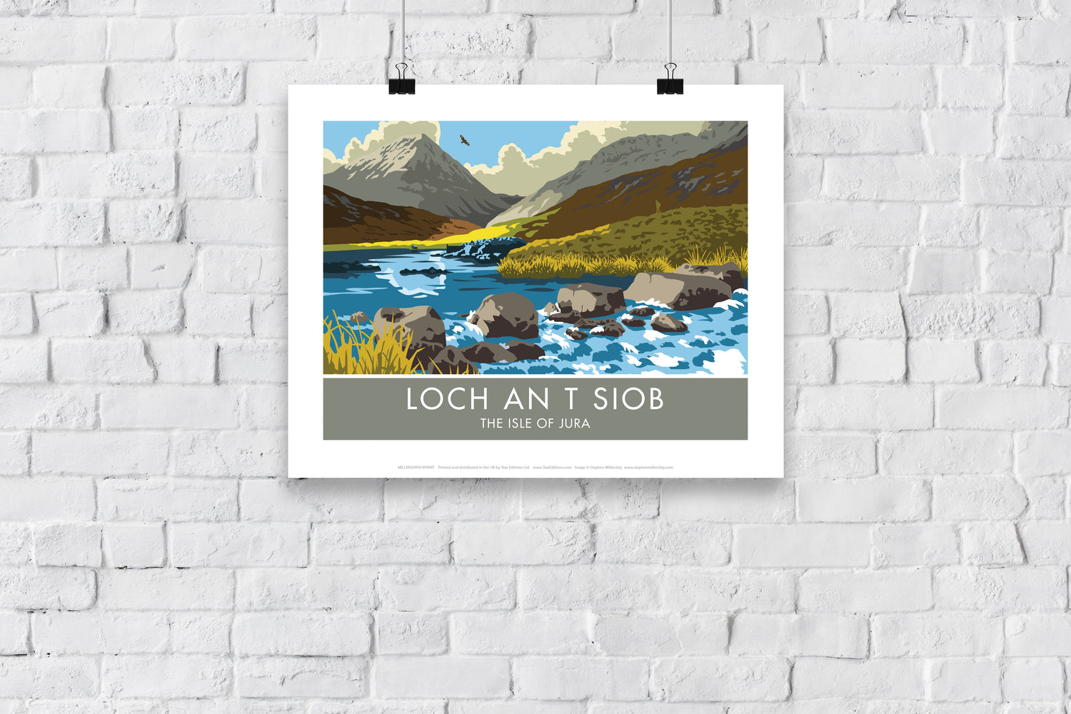 Loch An T Siob, The Isle of Jura, Scotland - Art Print