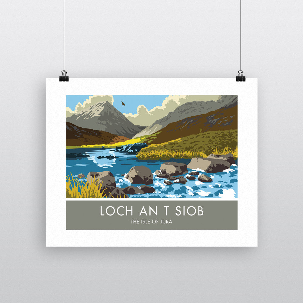 Loch An T Siob, The Isle of Jura, Scotland - Art Print
