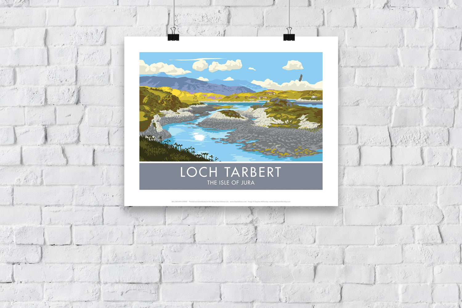 Loch Tarbert, The Isle of Jura, Scotland - Art Print