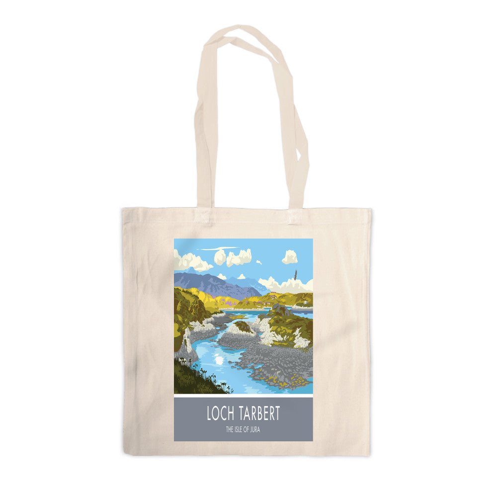 Loch Tarbert, The Isle of Jura, Scotland Canvas Tote Bag