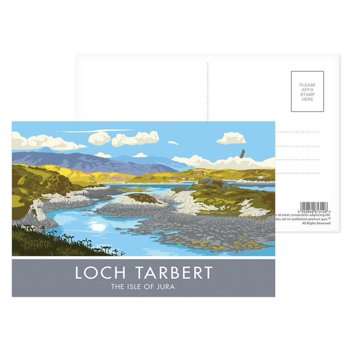 Loch Tarbert, The Isle of Jura, Scotland Postcard Pack