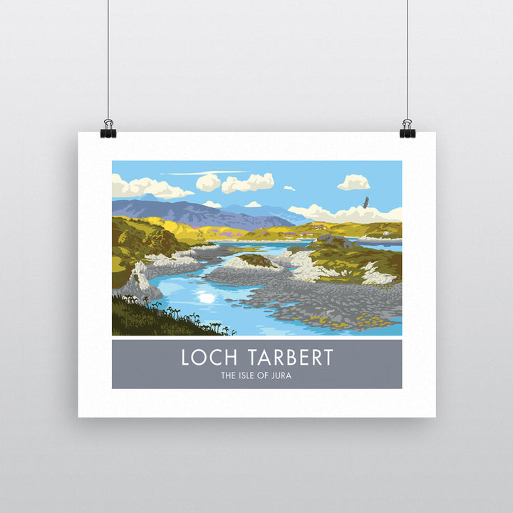 Loch Tarbert, The Isle of Jura, Scotland 90x120cm Fine Art Print