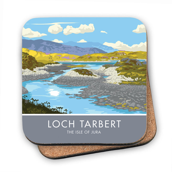 Loch Tarbert, The Isle of Jura, Scotland MDF Coaster
