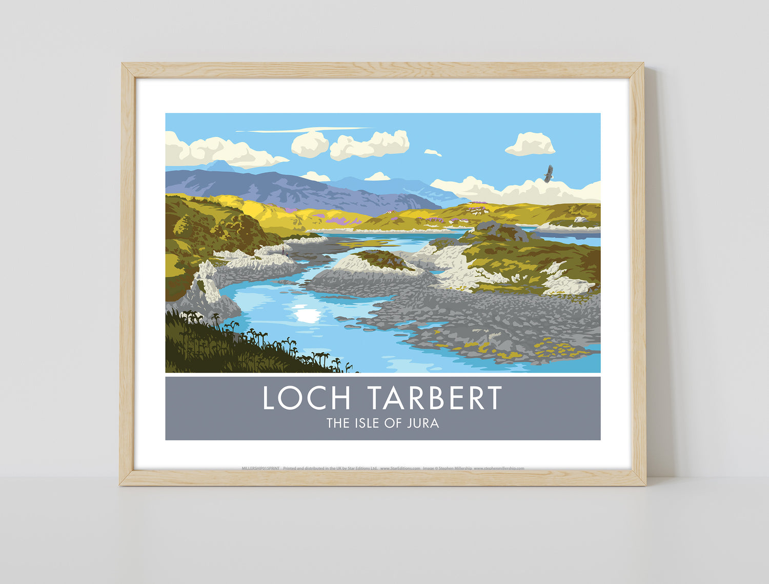 Loch Tarbert, The Isle of Jura, Scotland - Art Print