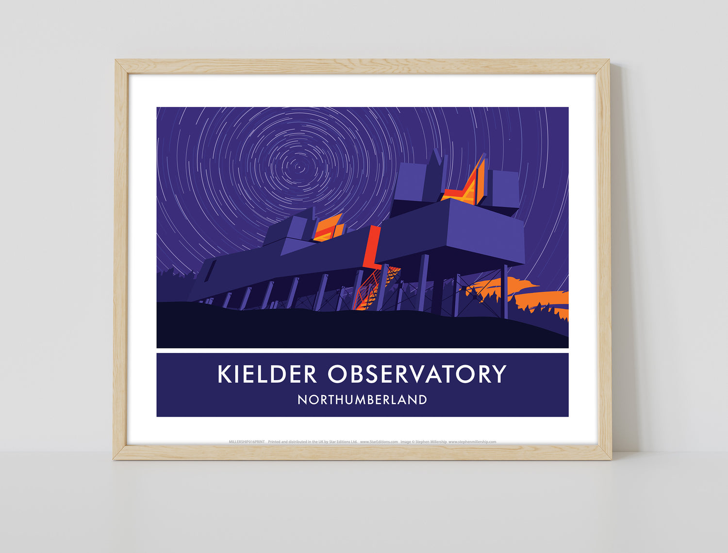 Keilder Observatory, Keilder, Northumberland - Art Print