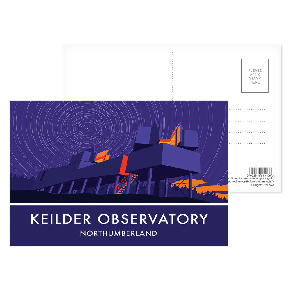 Keilder Observatory, Keilder, Northumberland Postcard Pack