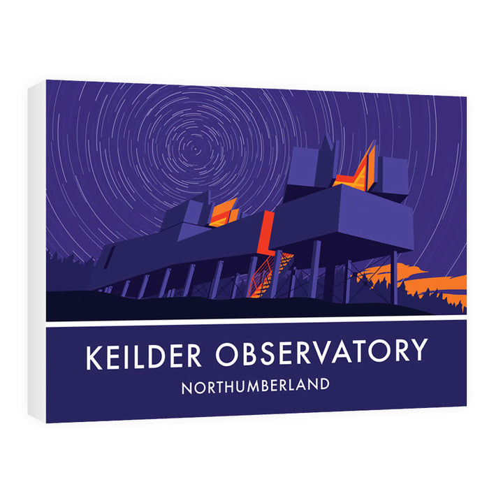 Keilder Observatory, Keilder, Northumberland 60cm x 80cm Canvas