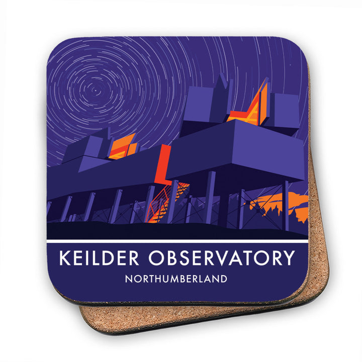 Keilder Observatory, Keilder, Northumberland MDF Coaster