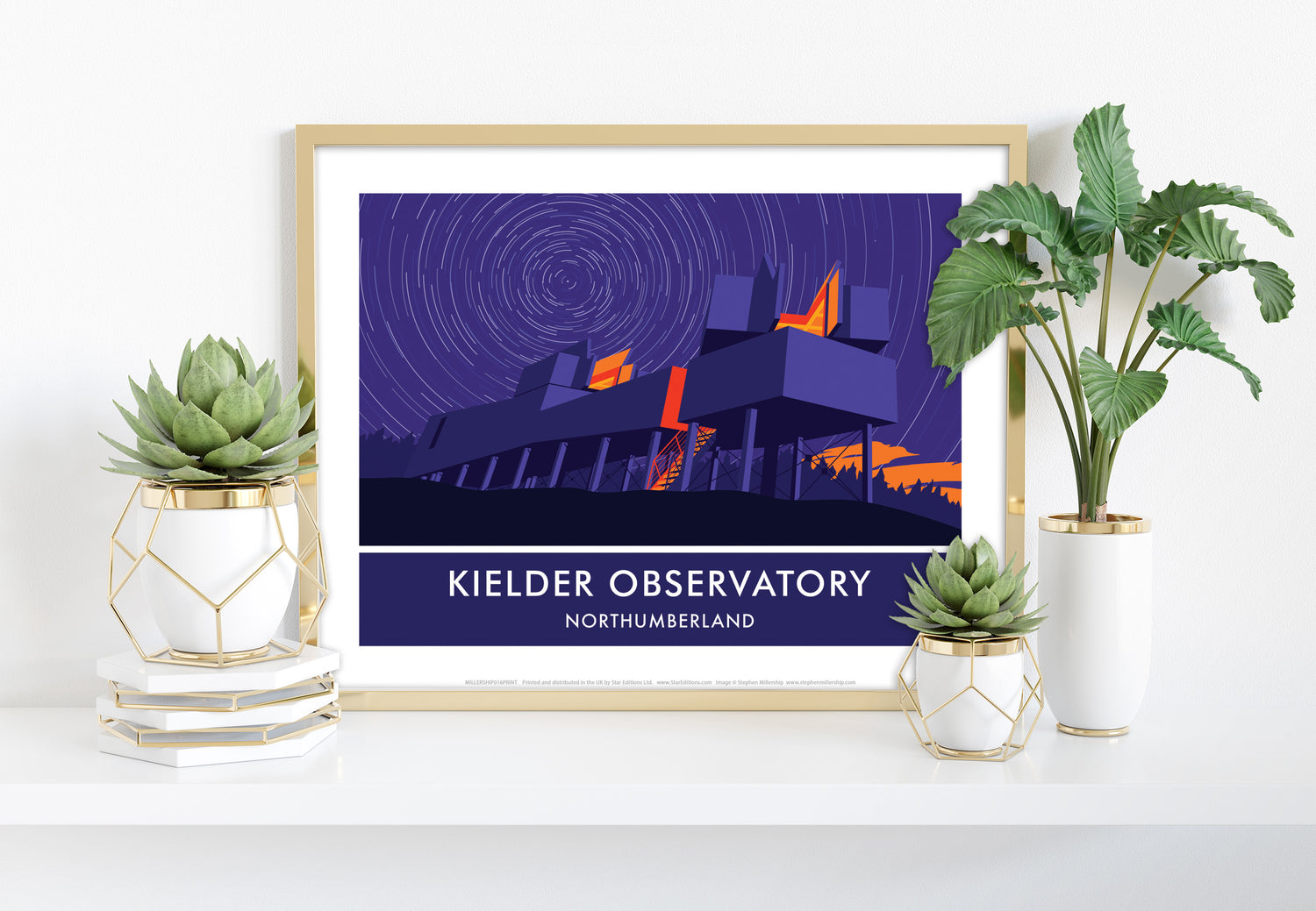Keilder Observatory, Keilder, Northumberland - Art Print