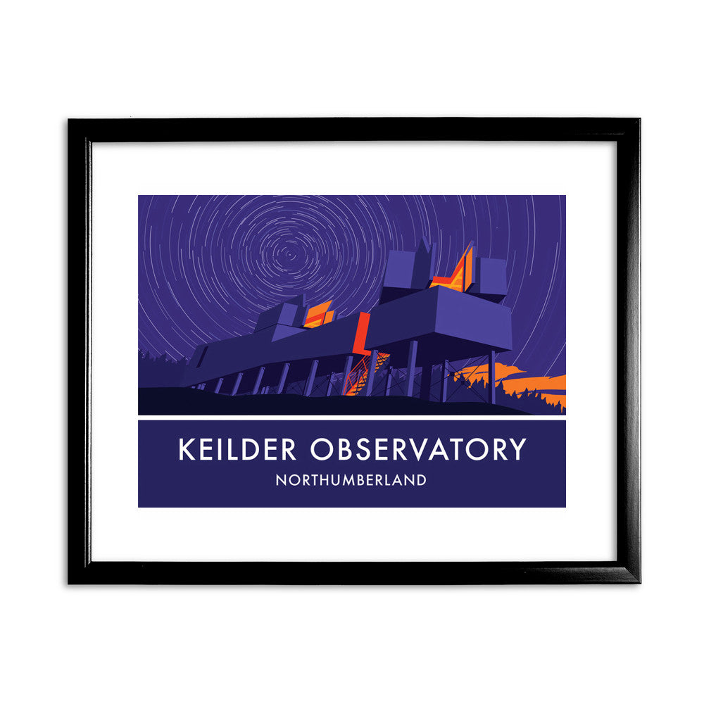 Keilder Observatory, Keilder, Northumberland - Art Print
