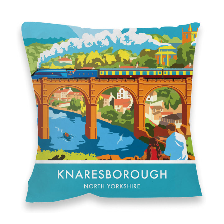 Knaresborough, North Yorkshire Fibre Filled Cushion