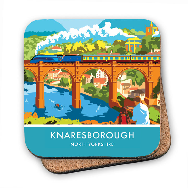 Knaresborough, North Yorkshire MDF Coaster